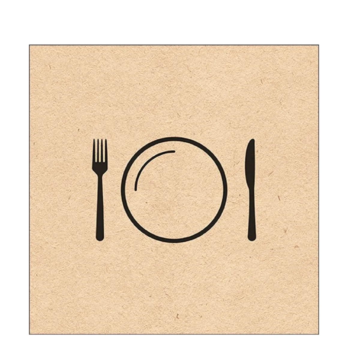 Ambiente Papierservietten Recycled Mahlzeit, Nice Dinner,33x33cm