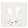 Ambiente Papierservietten Hochzeit, Weingläser, 33x33cm