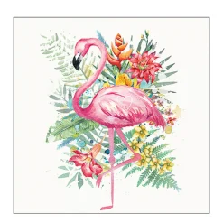 Ambiente Papierservietten Flamingo, Tropical Flamingo, 33x33cm