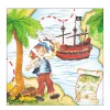 Ambiente Papierservietten Kinder Piraten, 33x33cm