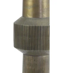 Art Deco Lampenfuß Briska, Antik-Bronze, 33cm, Light & Living