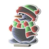 Beleuchteter Deko-Schneemann Frosty mit Hologramm Effekt, 60cm