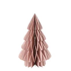 Deko Baum, Papierbaum Tannenbaum aus Papier, rose, 30cm