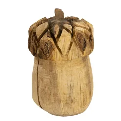 Deko Eichel Natur, Eichel aus Naturholz, 25cm, WMG Grünberger