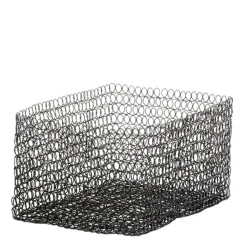 Deko Korb Kenmare, Eisenkorb, Drahtgeflecht, 30x20cm, WMG Grünberger