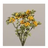 Deko Kunstpflanze Beeren, Beeren 4St/Bund, gelb, 17cm, DPI GmbH