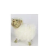 Deko Schaf, Plüschschaf weiß, 11cm, Wolle