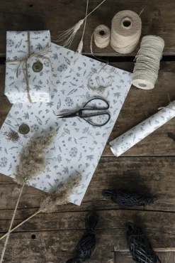 Deko Schere Nostalgie, Metallschere lang, schwarz, 20cm, Ib Laursen