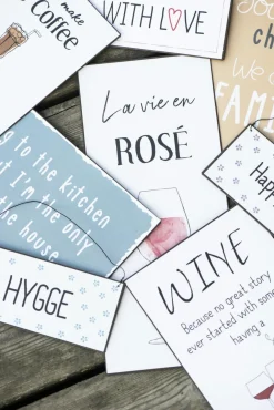 Deko Schild Liebe, Metallschild With Love, 7x15cm, Ib Laursen