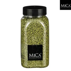 Deko Steine Granulat olivgrün, 2-3mm, 650ml, Mica Decorations