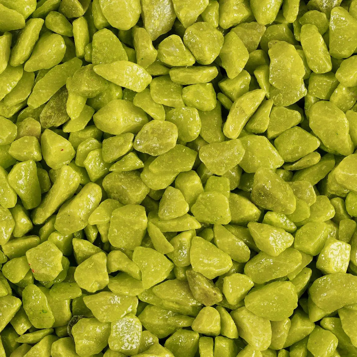 Deko Steine Marbles hellgrün, 9-13mm, 650ml, Mica Decorations