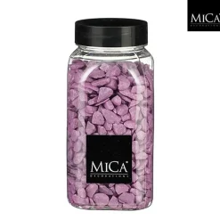 Deko Steine Marbles violett, 9-13mm, 650ml, Mica Decorations
