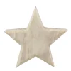 Deko Stern Naturholz, Holzstern Natur, 29cm
