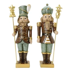 Deko Weihnachtssoldat Lilian, stattlicher Soldat mit Zepter, 23cm