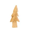 Deko Holzbaum Tanne Natur, Tannenbaum aus rauem Pappelholz , 50cm, WMG Grünberger