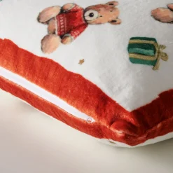 Deko Plüschkissen Bailey Bär, 45x45cm, Boltze Home Collections