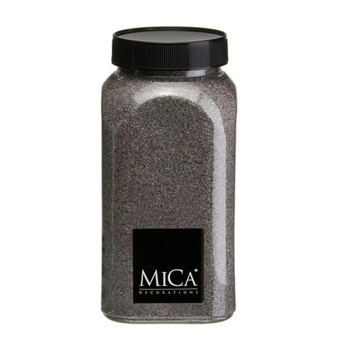 Deko Sand anthrazit, 0,5mm, 650ml, Mica Decorations