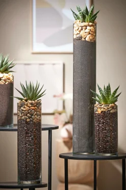 Deko Sand anthrazit, 0,5mm, 650ml, Mica Decorations