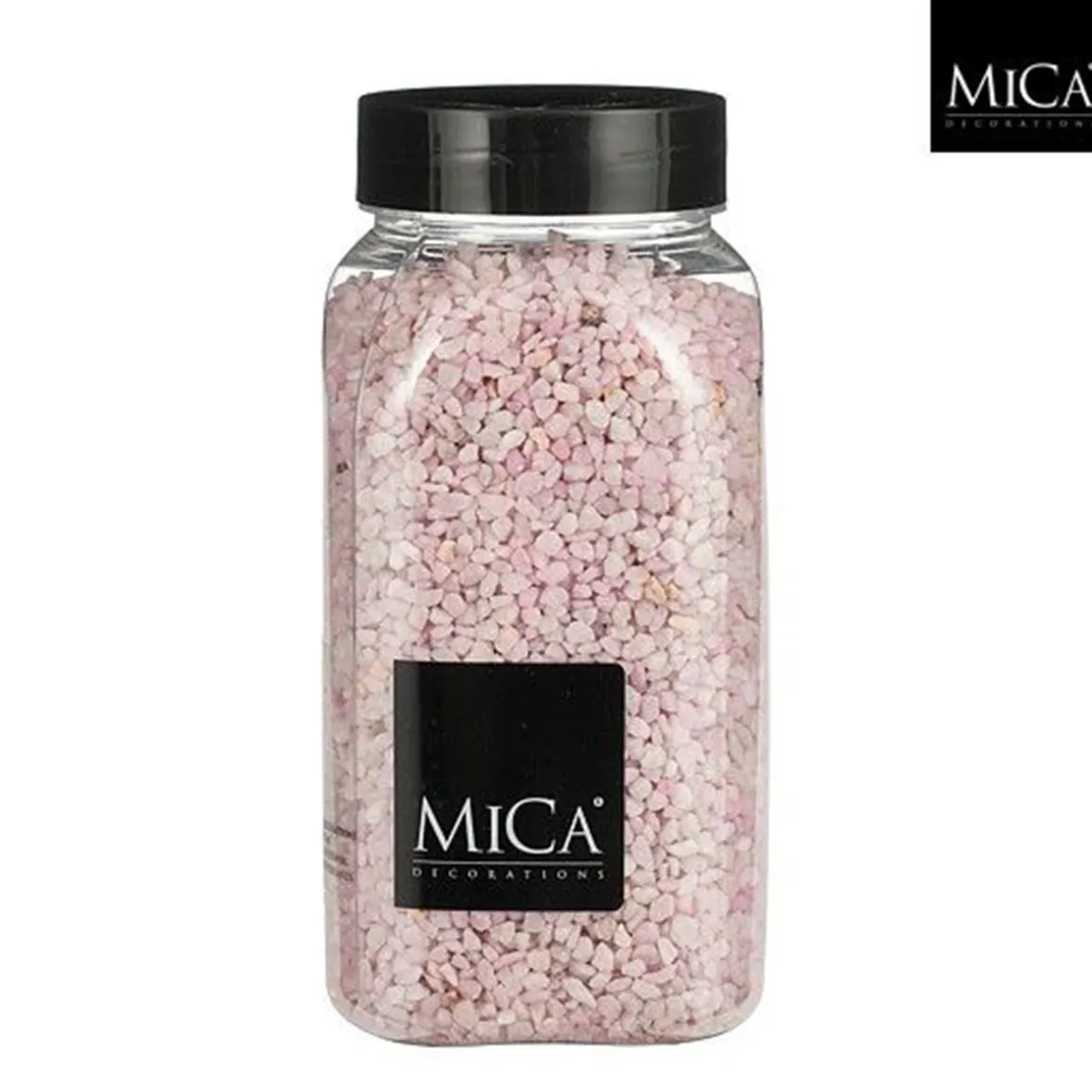Deko Steine Granulat rosa, 2-3mm, 650ml, Mica Decorations
