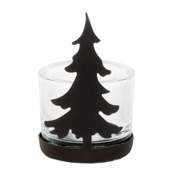 Eisen Windlicht Tannenbaum, 10cm, WMG Grünberger
