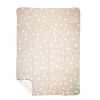 Fleecedecke Herz, Wendedecke mit kleinen und großen Herzen, creme-beige, 130x180cm, Mars & More