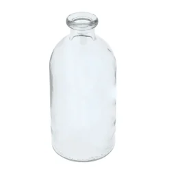 Glasvase klar, Blumenvase klar, 25x11cm, Mica Decorations