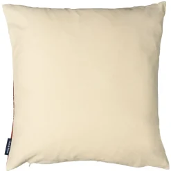 Gobelin Kissen Hirsch, Hirsch Tartan im Kranz, grün kariert, 45x45cm, Mars & More