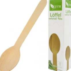 Holzbesteck Löffel 20 St.