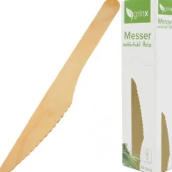 Holzbesteck Messer 20 St.