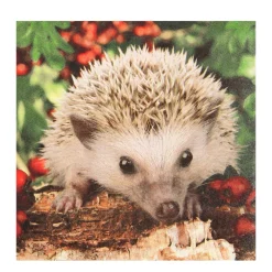 Home Fashion Papierservietten Igel Barnie, 33x33cm