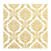 Home Fashion Papierservietten Elegantes Gold, 33x33cm