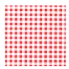 Home Fashion Papierservietten Karo rot, rot-weiß kariert, 33x33cm