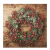 Home Fashion Papierservietten Beerenkranz, Berry Wreath, 33x33cm