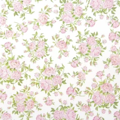 Home Fashion Papierservietten Rosen, kleine rosa Rosenblüten, 25x25cm