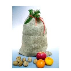 Jutesäckchen Natur, Nikolaussack, 24x30cm