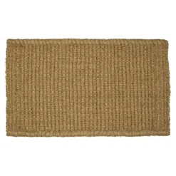 Kokos Fußmatte Geweih, Hirschgeweih grün, 75x45cm, Mars & More