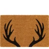 Kokos Fussmatte Hirschgeweih, 38x58cm, DIJK Natural Collections
