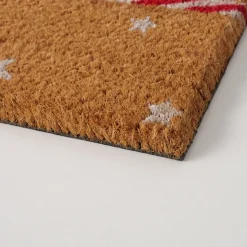 Kokos Fussmatte Julebrev, Matte Weihnachtspost, 60cm, Boltze Home Collections
