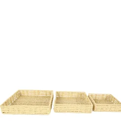 Korb Natur, geflochten quadrat, 30x30cm