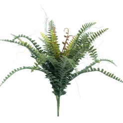 Kunstpflanze Farn, Schwertfarn, 48cm, Stecker