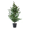 Kunstpflanze Kiefernbaum im Topf, Nadelbaum wie echt, 157cm, Deko Florale