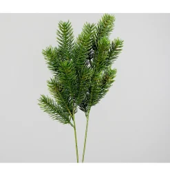 Kunstpflanze Tannenzweig, 2 Tannenzweige im Bund, 38cm, DPI