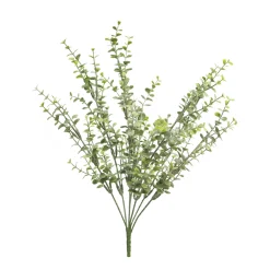Kunstpflanze Eucalyptusblatt Dali, großer Eucalyptusbusch, 43cm
