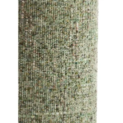 Lampenschirm Osire grün, Lampenschirm Bouclé, Zylinder 30x30x32cm, Light & Living