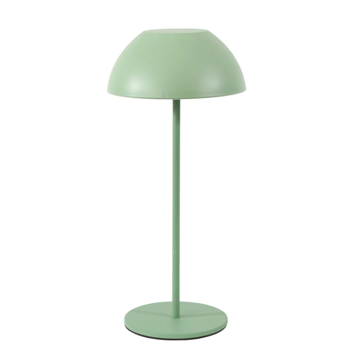 LED Tischlampe Touch salbei, Tischleuchte Pilzform, dimmbar, 28cm