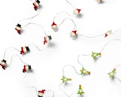 Lichterkette, Micro LED Deko Stangbeleuchtung, warmes weiß, 20 LED, 190cm, Lumineo