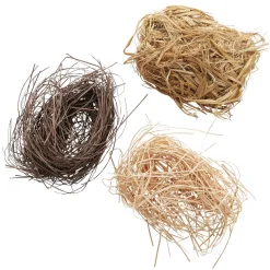 Naturdeko Ostergras, hellbraun, 27g/Pack.