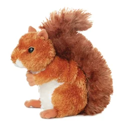 Plüsch Eichhörnchen Nutsie, rotbraun, Mini Flopsies, 20cm, Aurora World
