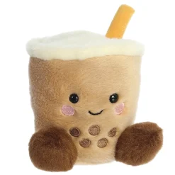 Plüsch Getränk Tee, Bubbletea Boba braun, Palm Pals, 13cm, Aurora World