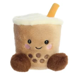 Plüsch Getränk Tee, Bubbletea Boba braun, Palm Pals, 13cm, Aurora World